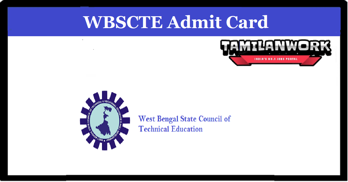 WBSCTE Diploma 5th Sem Admit Card