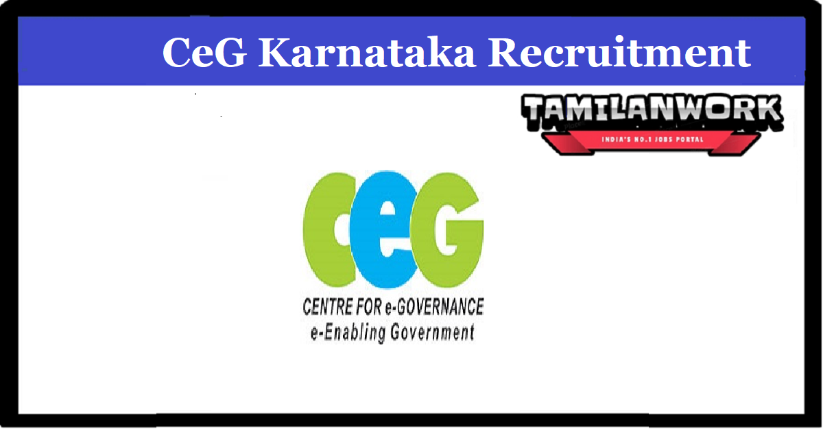CeG Karnataka Recruitment