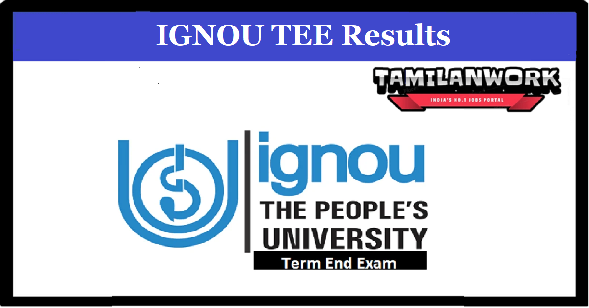 IGNOU TEE June Result 2023