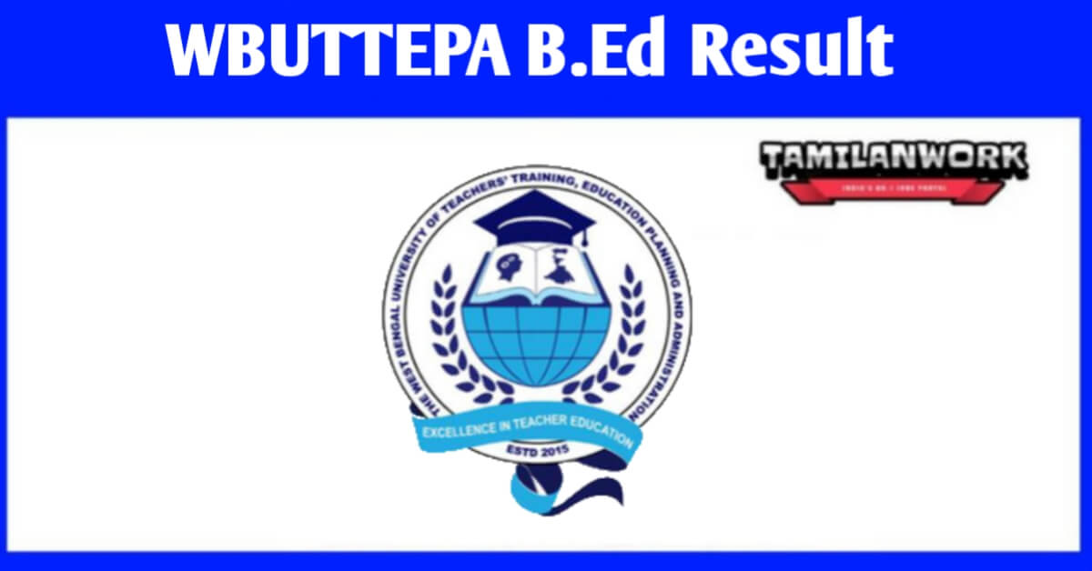 WBUTTEPA B.Ed Result 2022