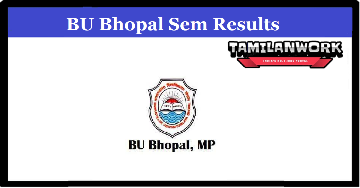 BU Bhopal MBA 3rd Sem Result