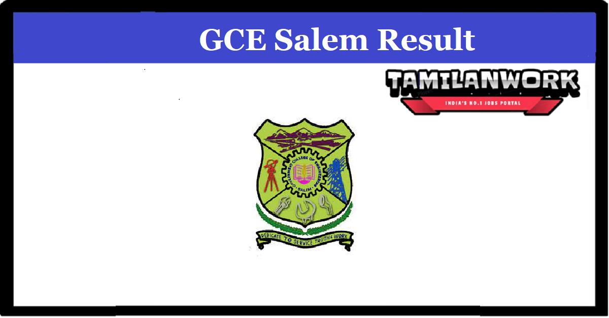 GCE Salem Results 2022