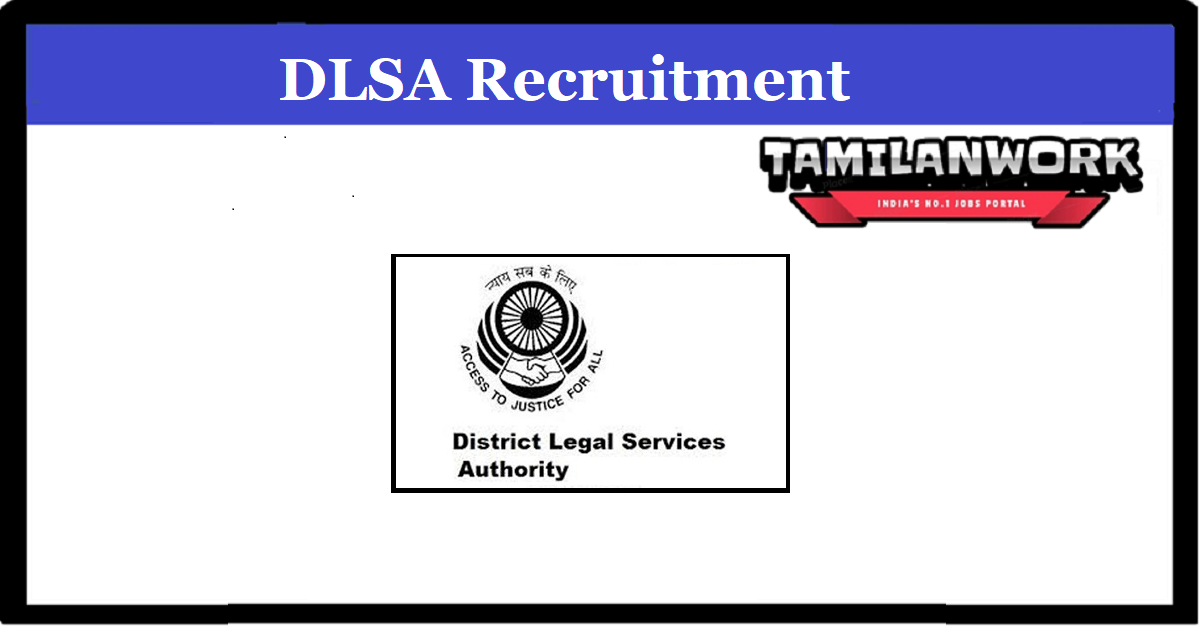 DLSA West Champaran Recruitment