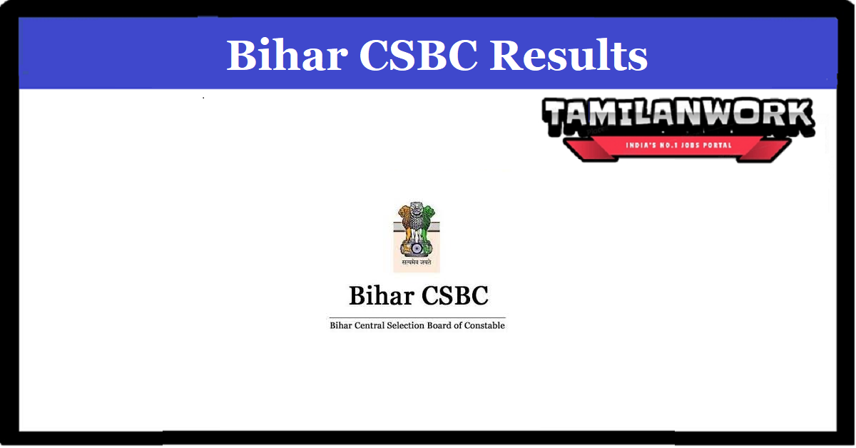 CSBC Prohibition Constable Result