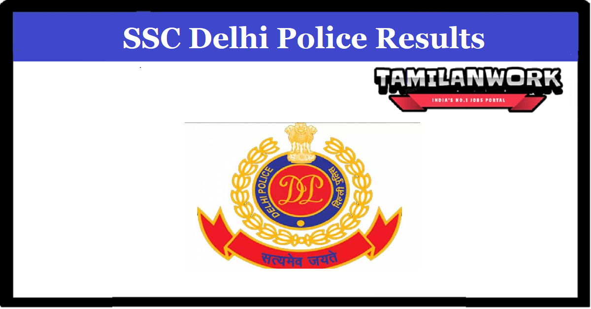 SSC Delhi Police Constable Result
