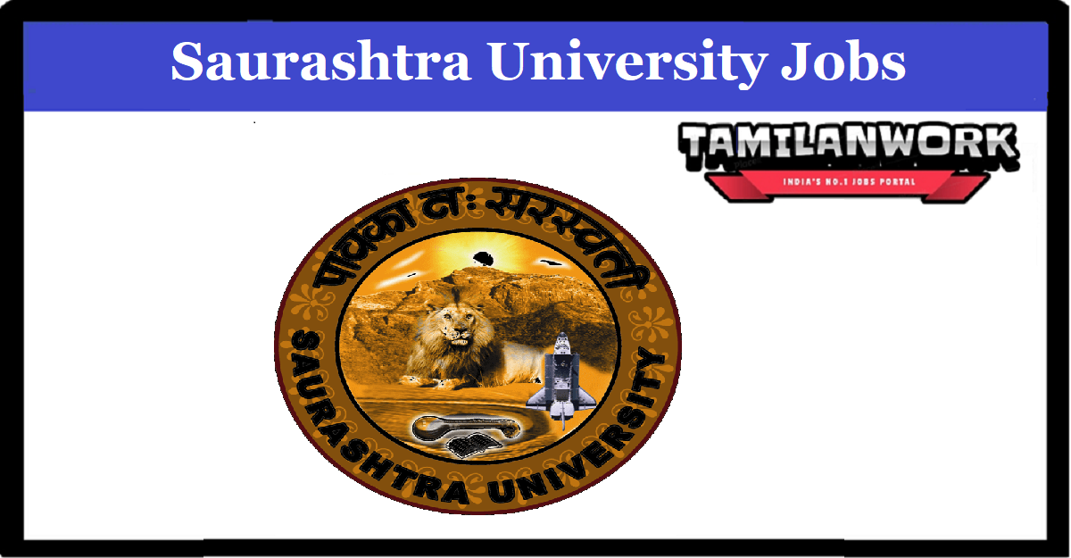 Saurashtra University Recruitment