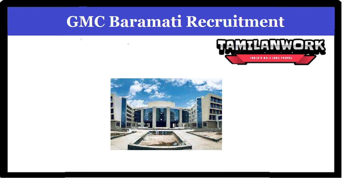 GMC Baramati Recruitment