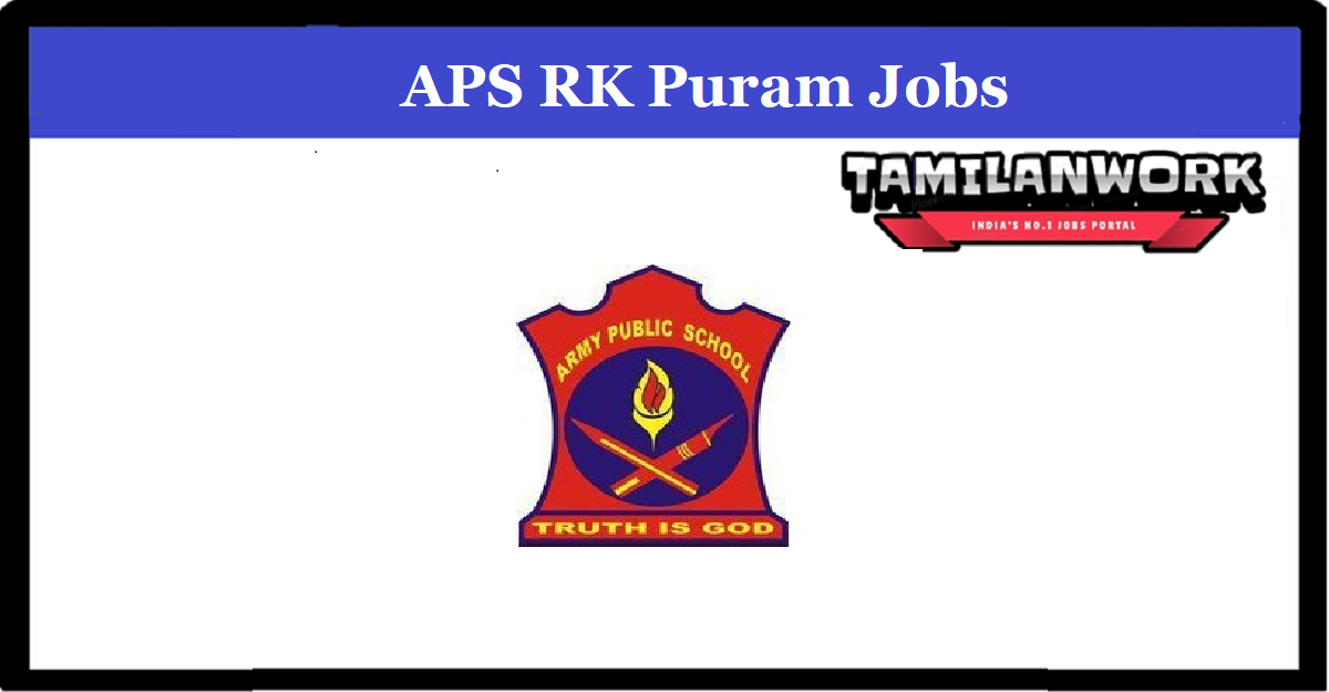 APS RK Puram Recruitment