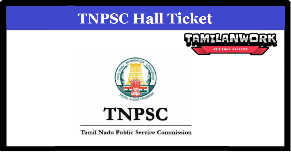 TNPSC Assistant Director Hall Ticket