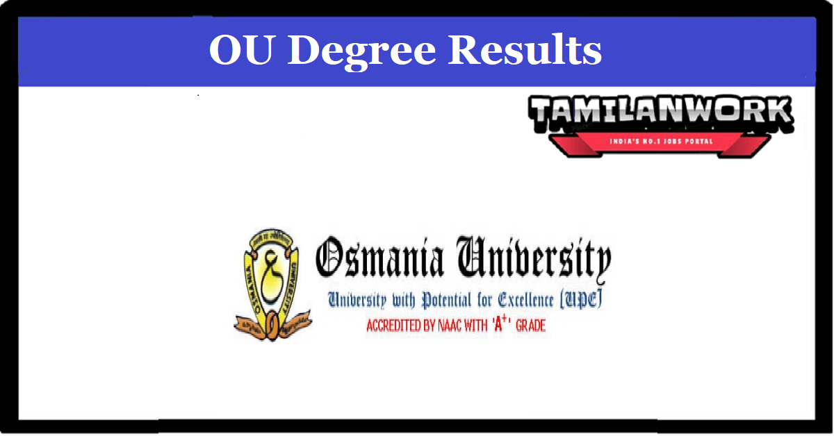 OU Degree 1st Semester Result
