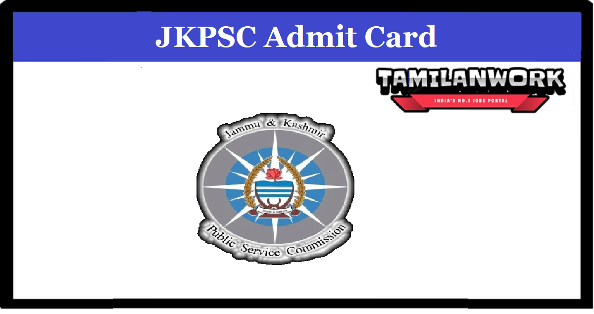 JKPSC Medical Officer Admit Card