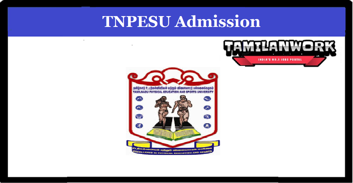 TNPESU Online Application form 2022