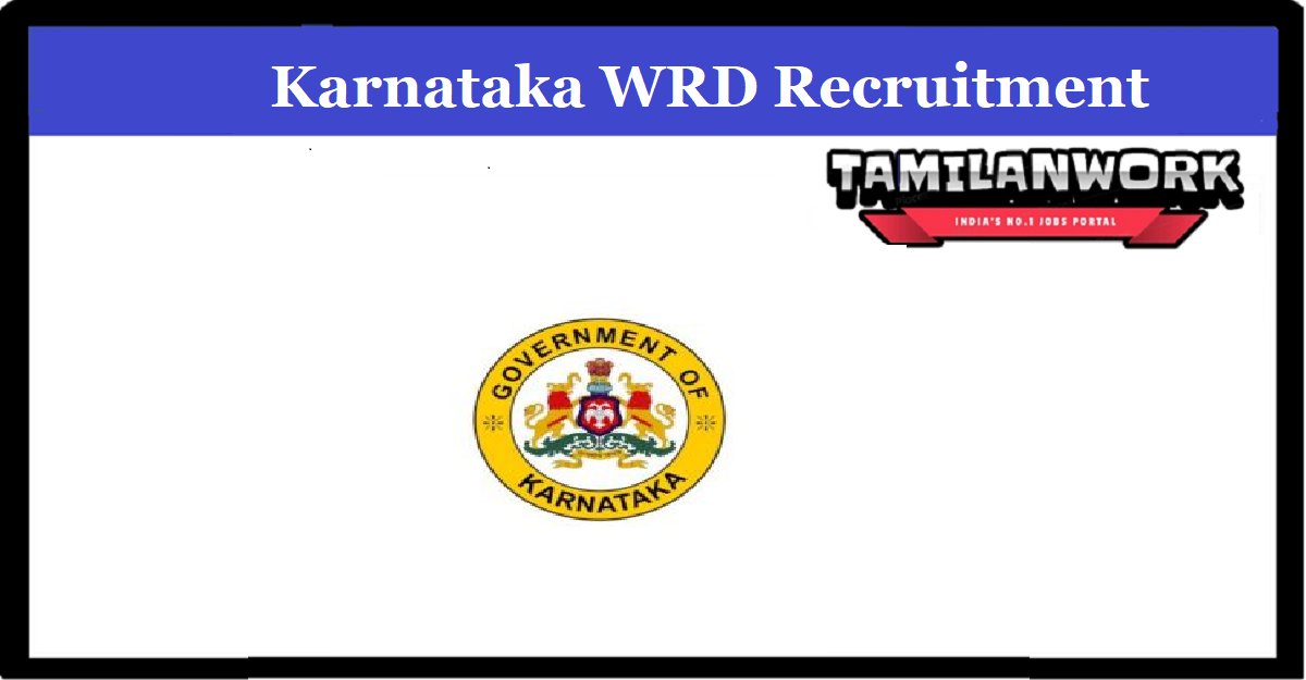Karnataka WRD Recruitment
