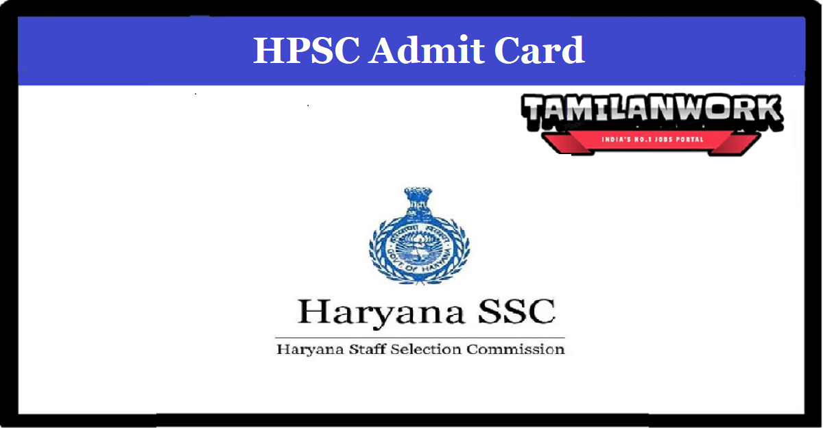 HPSC Dental Surgeon Admit Card