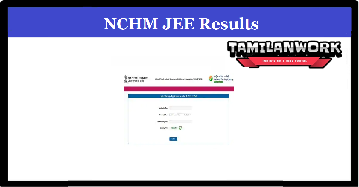 NCHM JEE Admit Card