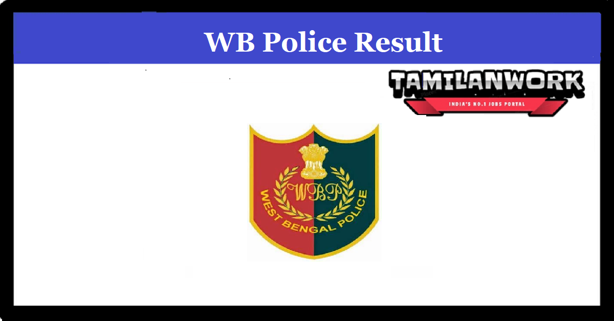 WB Police Staff Officer Instructor Result