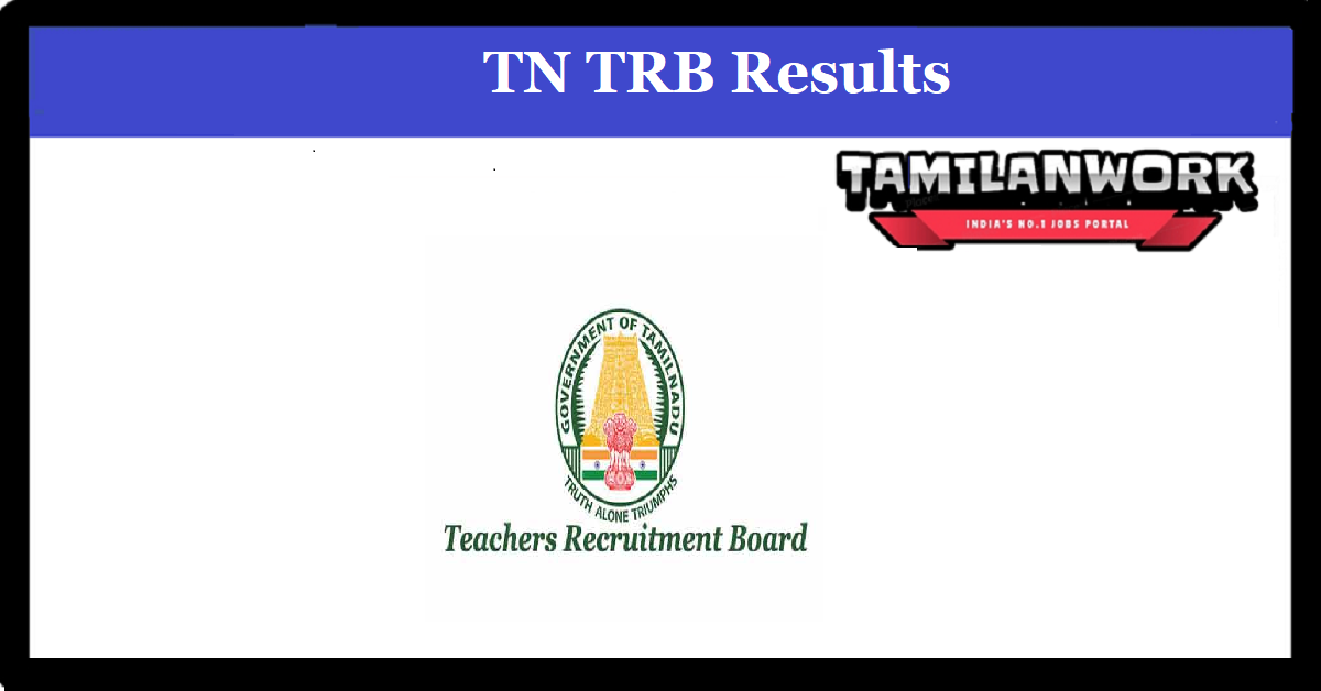 TN TRB PG Assistant Result
