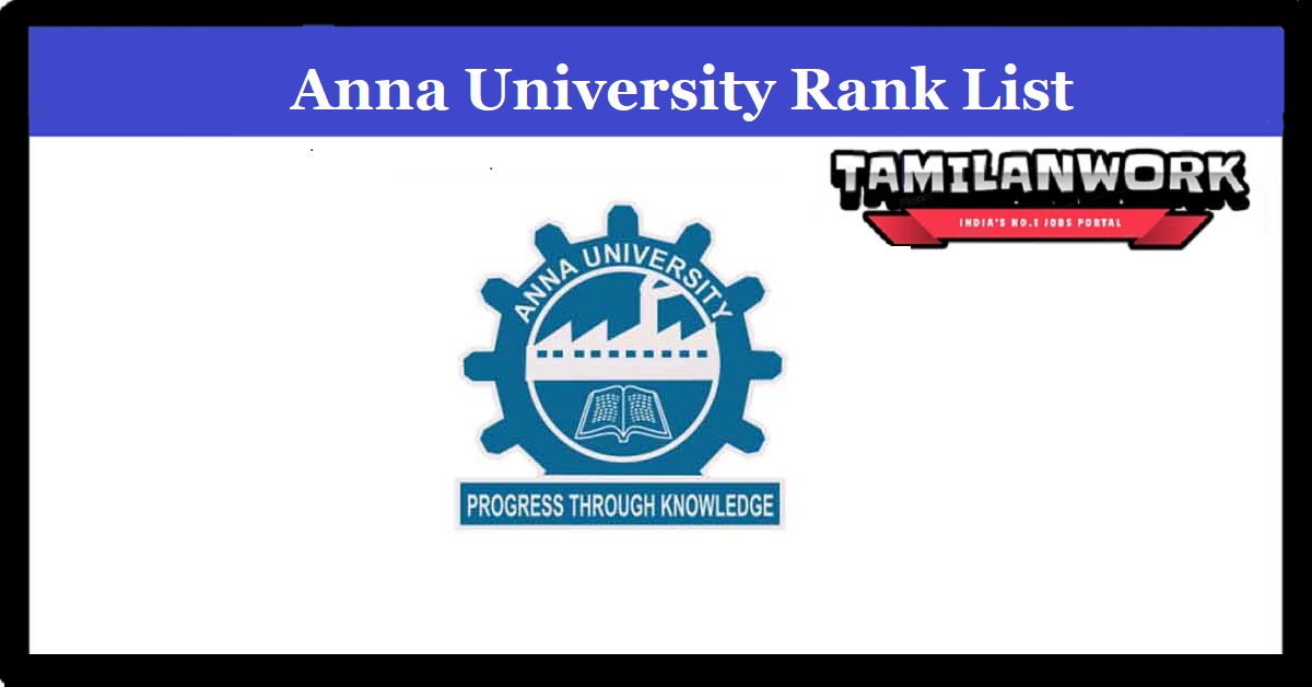 Anna University Colleges Rank List 2022