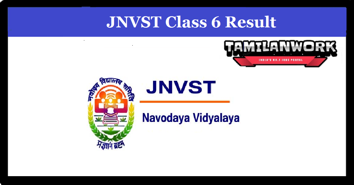 JNVST Class 6 Result 2022
