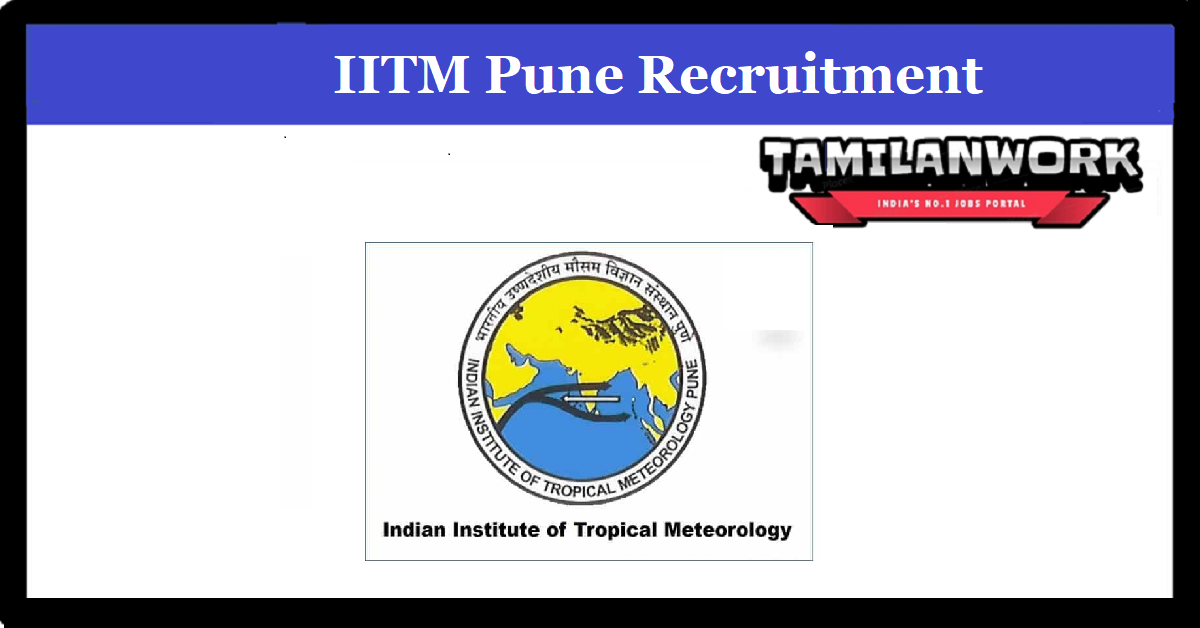 IITM Pune Recruitment