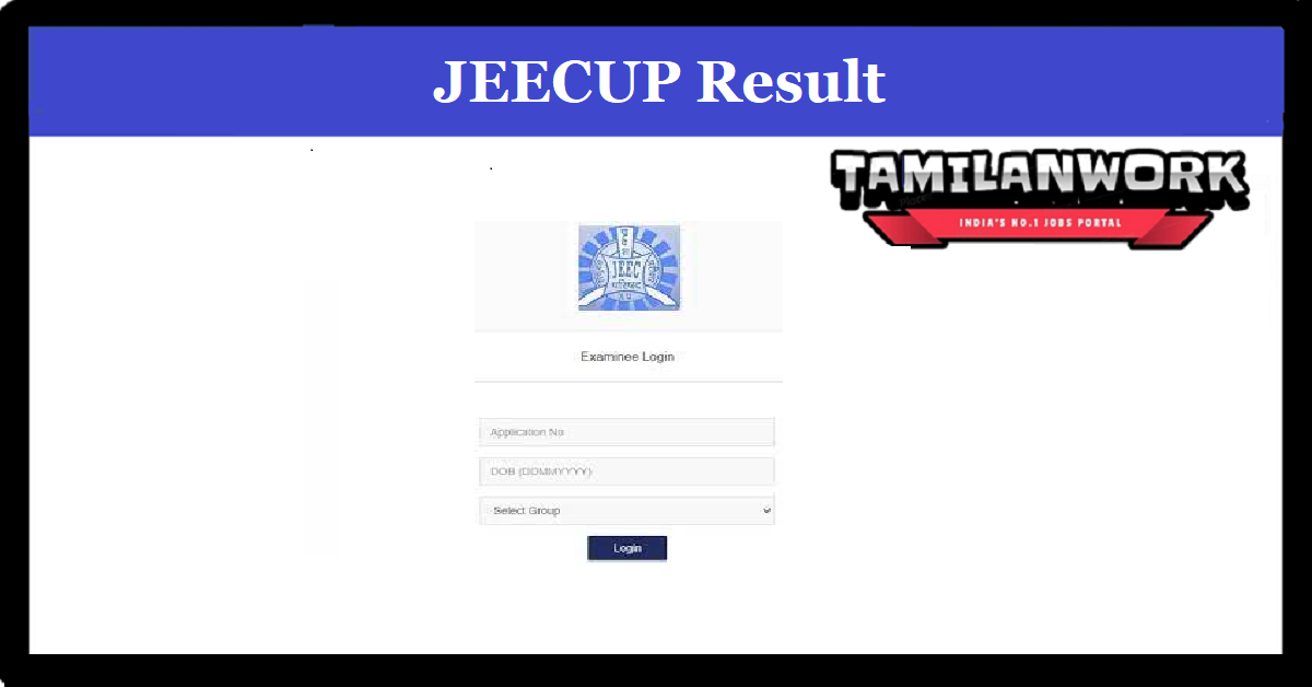 JEECUP Polytechnic 1st Allotment Result