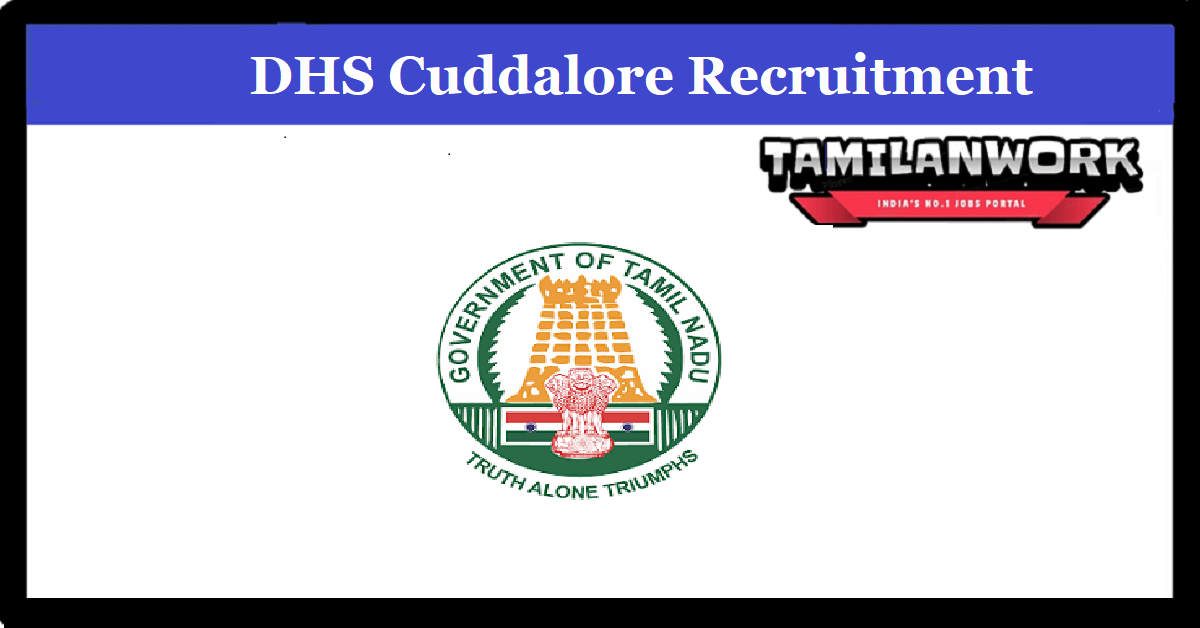 DHS Cuddalore Recruitment