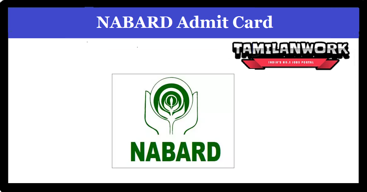 NABARD Assistant Manager  Admit Card 2022