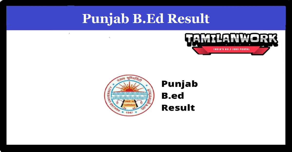 Punjab B.Ed Entrance Result 2022