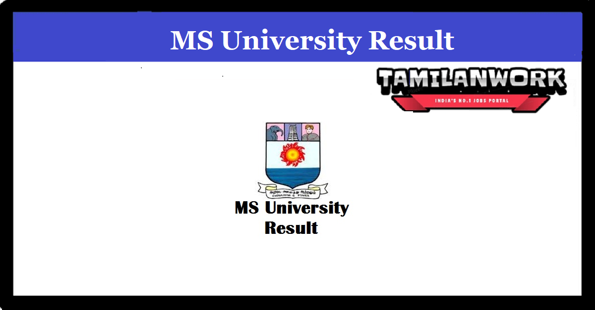 MS University Result