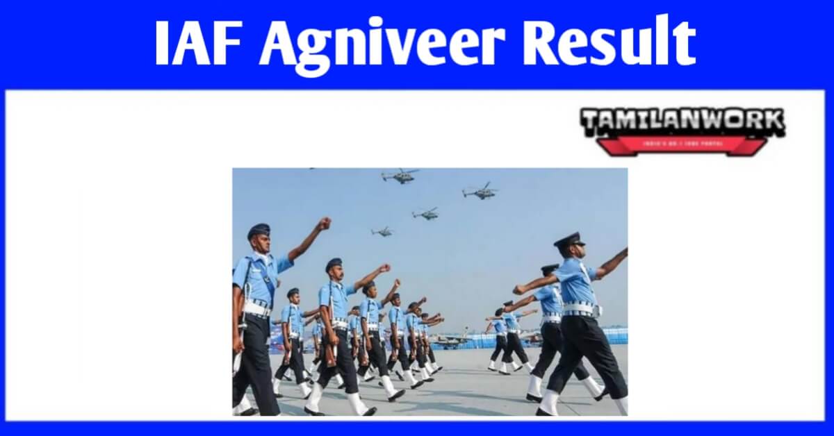 Agniveer Air Force XY Group Result 2022