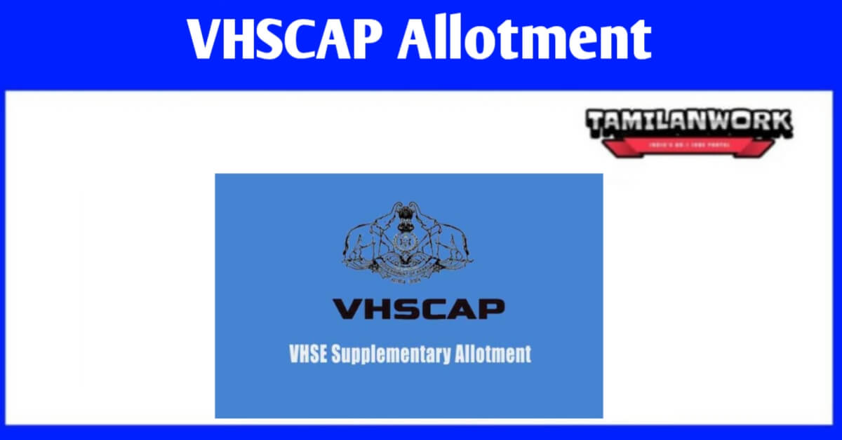 VHSCAP 2nd Allotment 2022