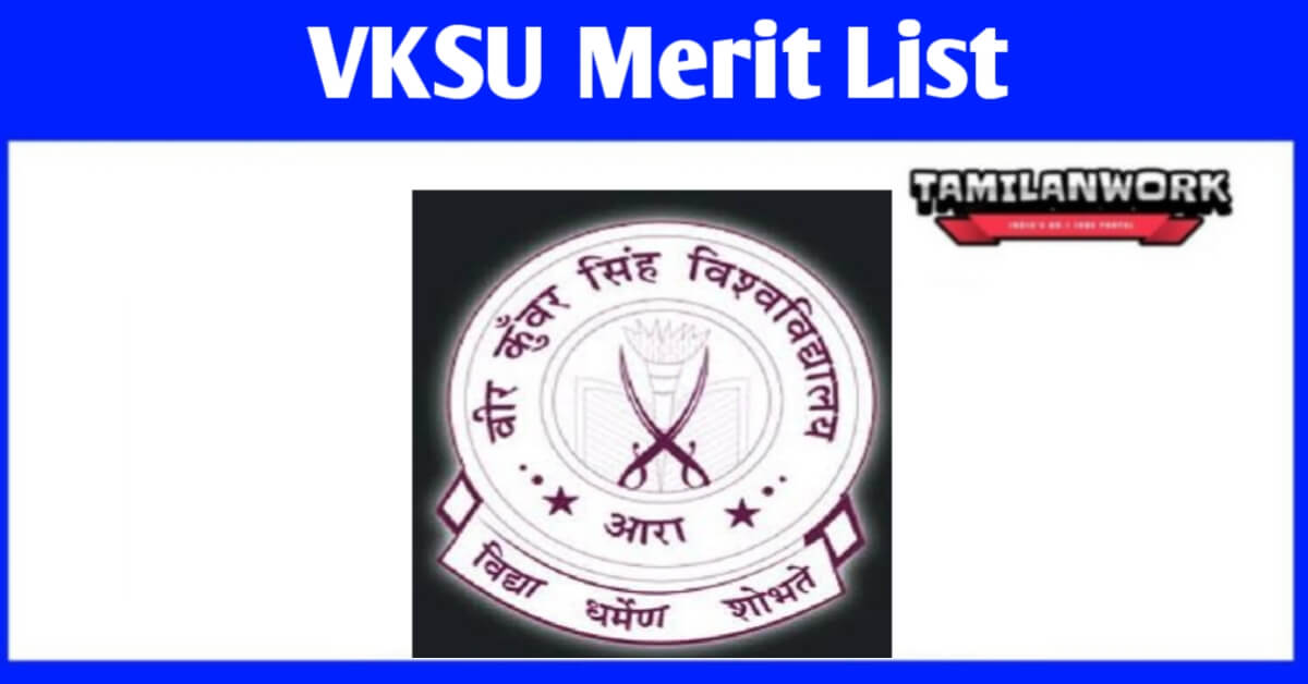 VKSU UG 1st Merit List