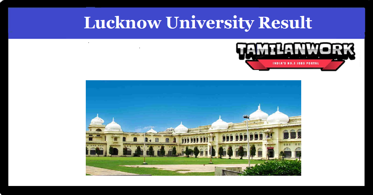 Lucknow University UG Merit List