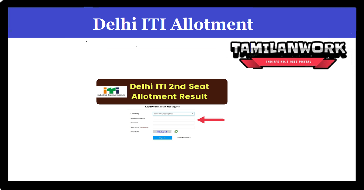Delhi ITI 2nd Round Allotment Result 2022