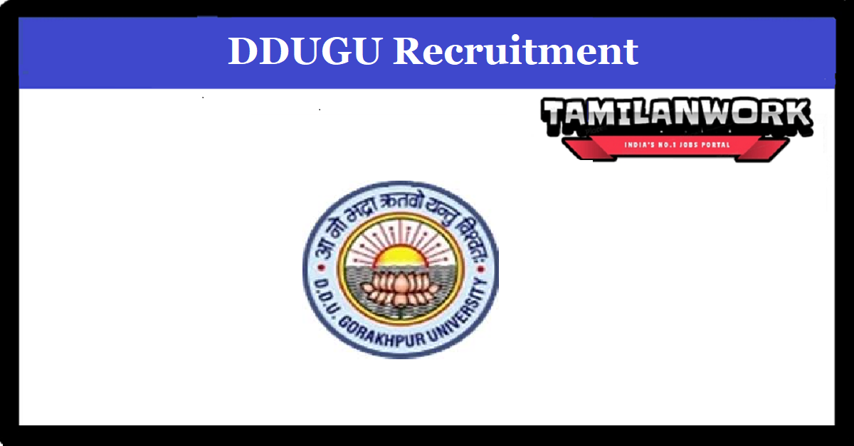 DDUGU Recruitment