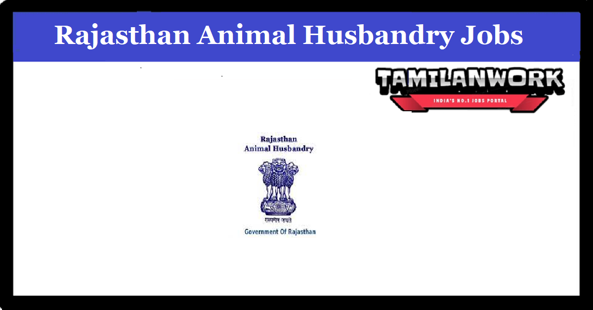 Rajasthan Animal Husbandry Recruitment 2022 Apply 302 Livestock Assistant  Posts