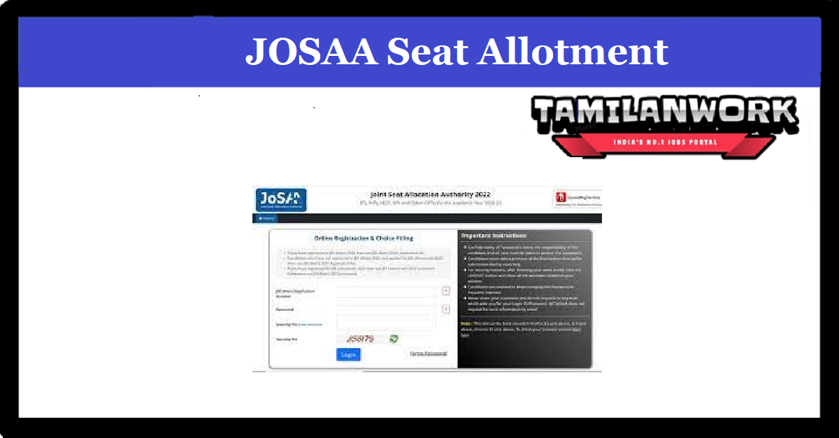 JOSAA 5th Round Seat Allotment Result 2023