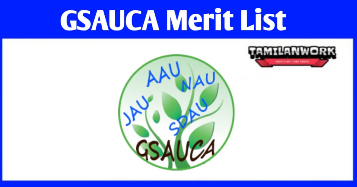 GSAUCA UG Merit List 