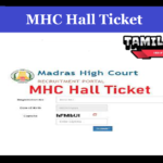 Madras High Court Driver Hall Ticket 2024 Download mhc.tn.gov.in Madras High Court Hall Ticket
