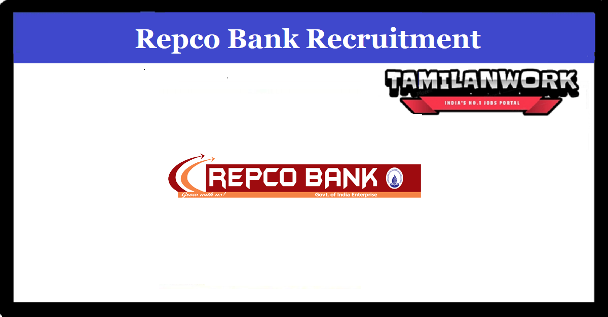 Repco Bank Recruitment