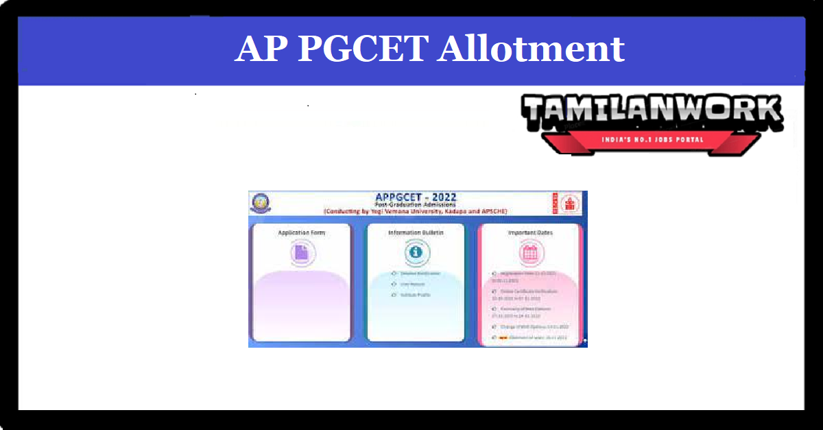 AP PGCET Final Phase Seat Allotment 2023