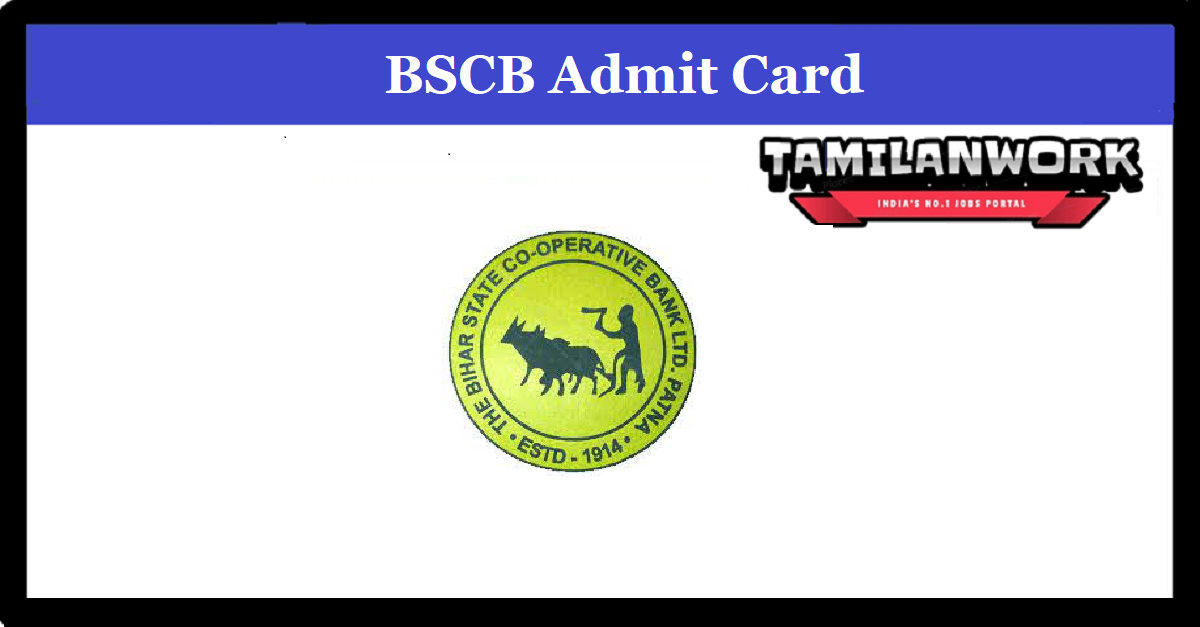 Bihar BSCB Admit Card