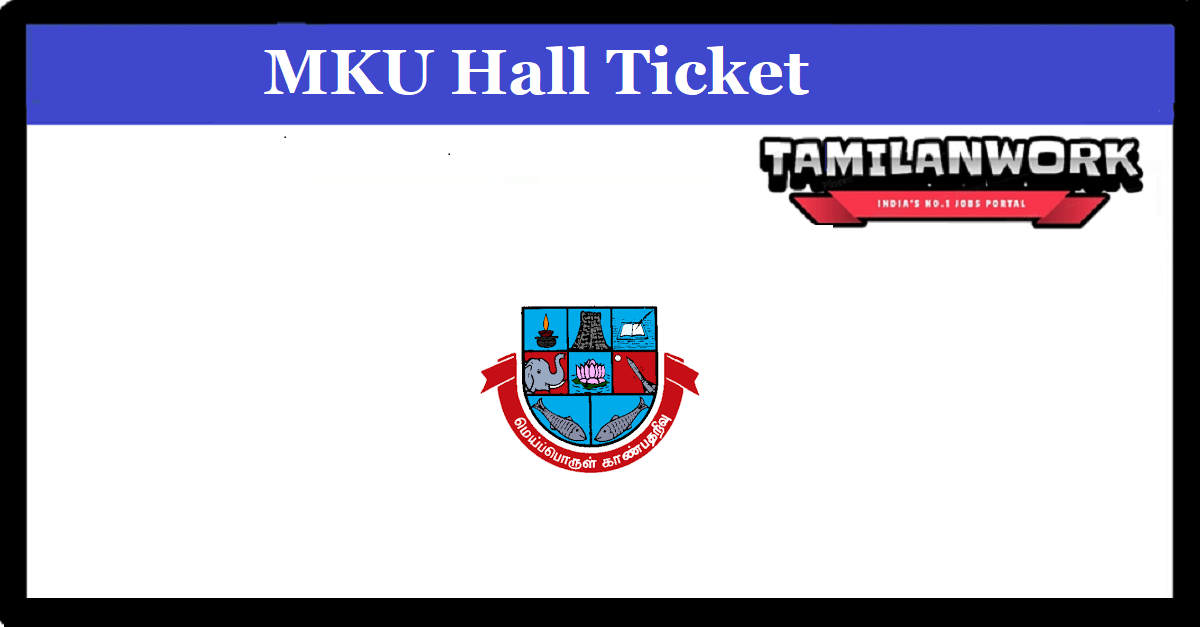 MKU November Hall Ticket