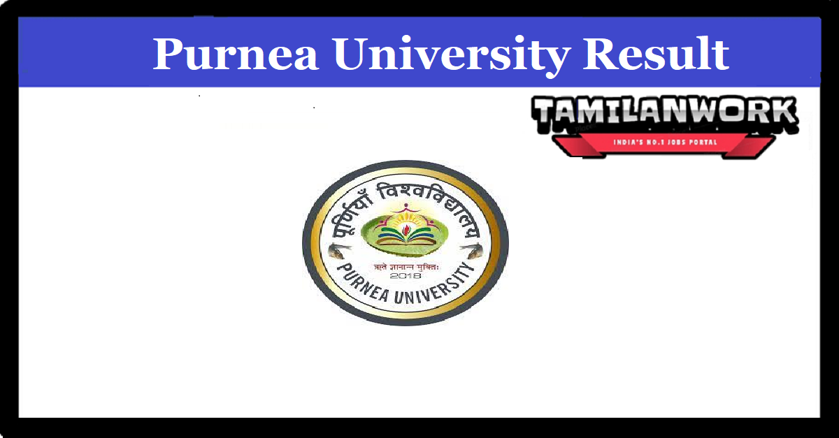 Purnea University BA Part 1 Result 2022