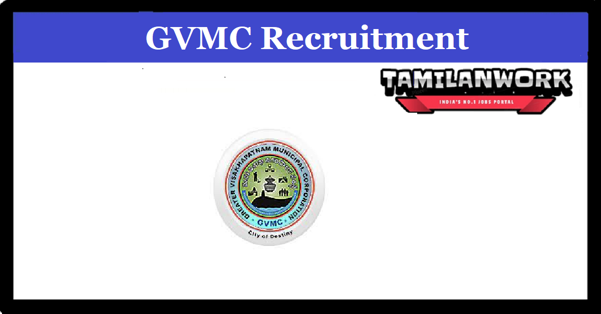 GVMC Recruitment