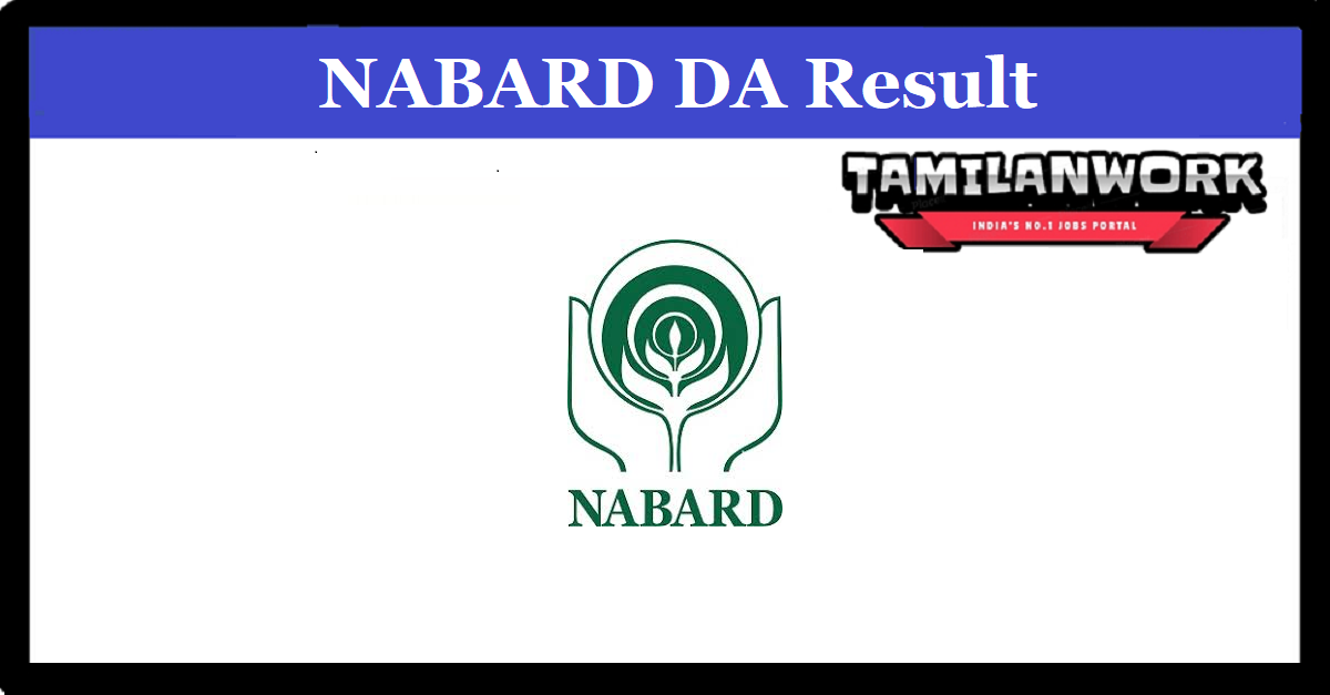 NABARD Development Assistant Prelims Result 2022