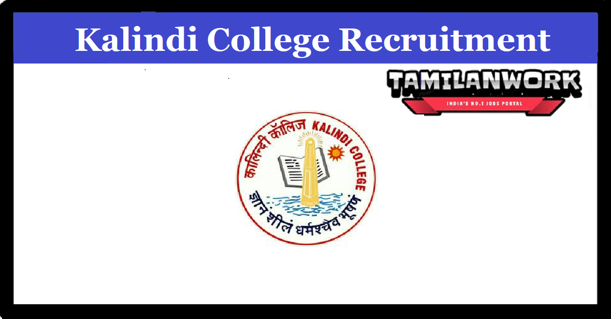 Kalindi College Recruitment