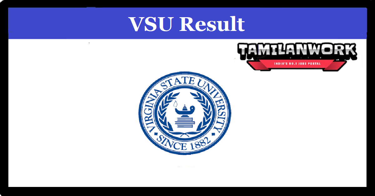 VSU Degree 2nd Sem Result 2022