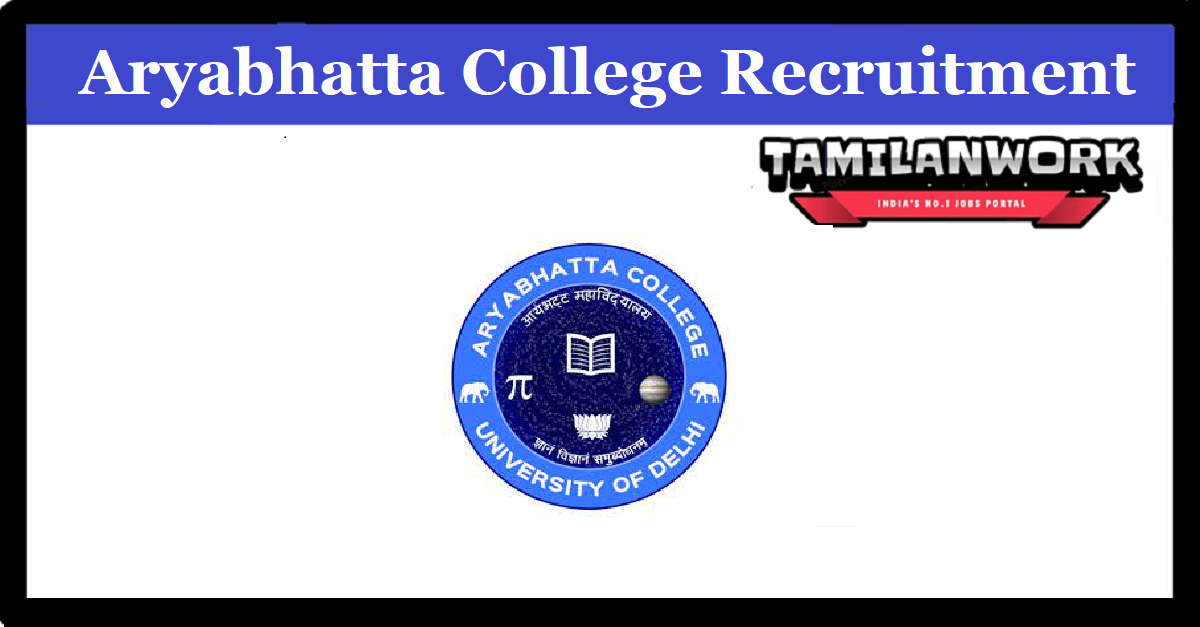 Aryabhatta College Recruitment