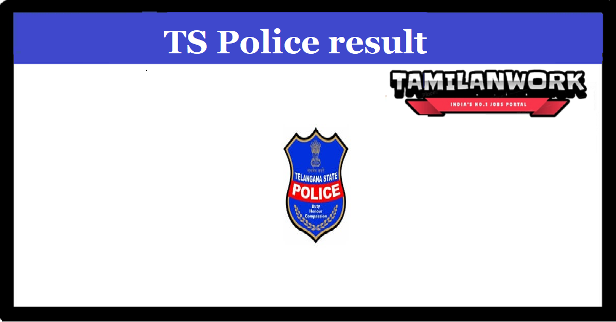 TS Police SI Result